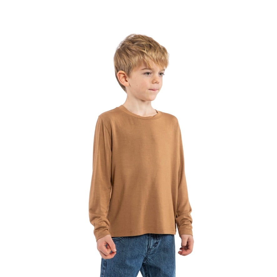 Modal Longsleeve light brown