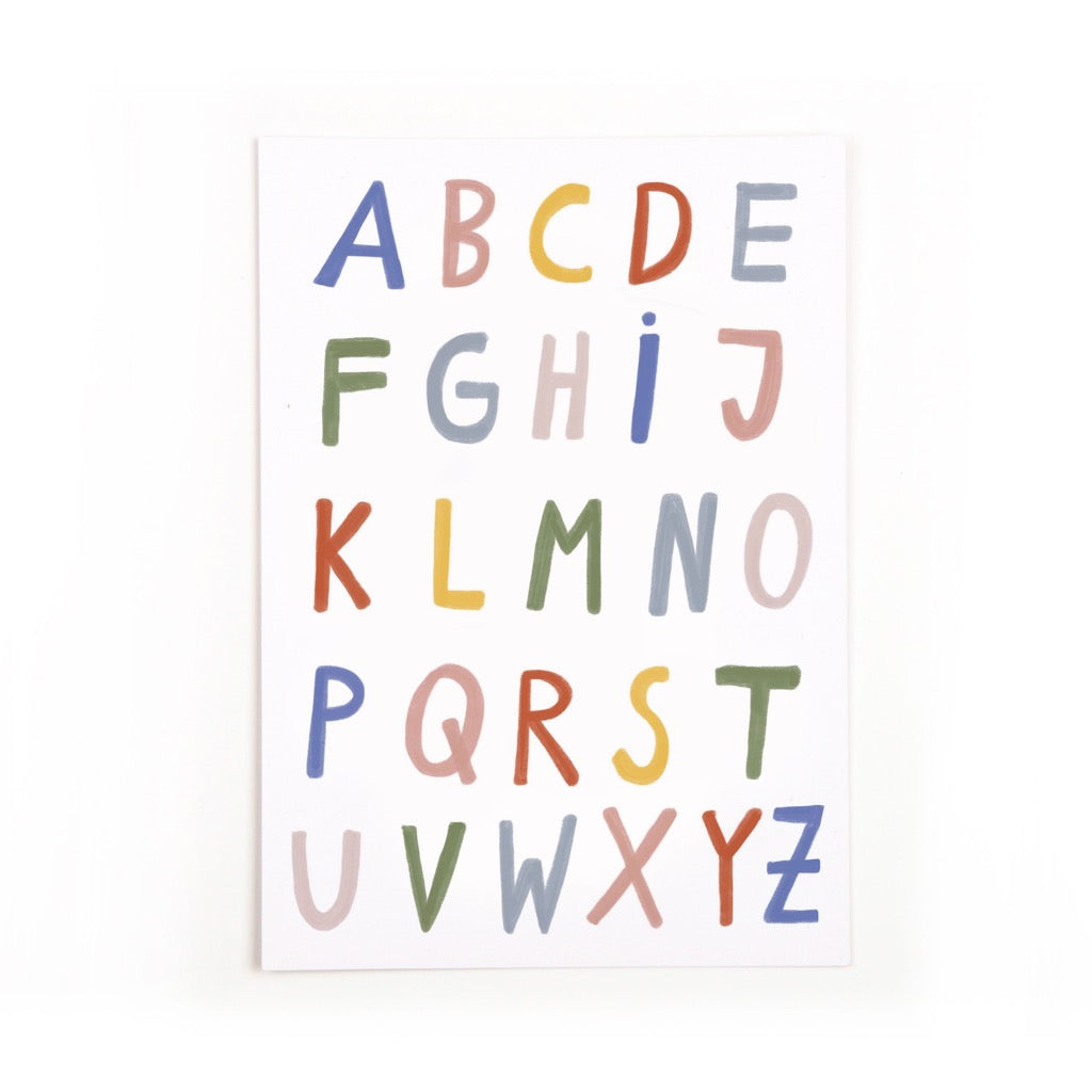Postkarte ABC