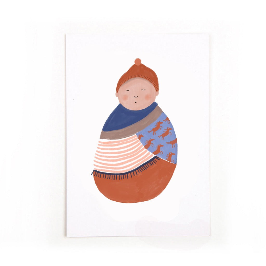 Postkarte Baby