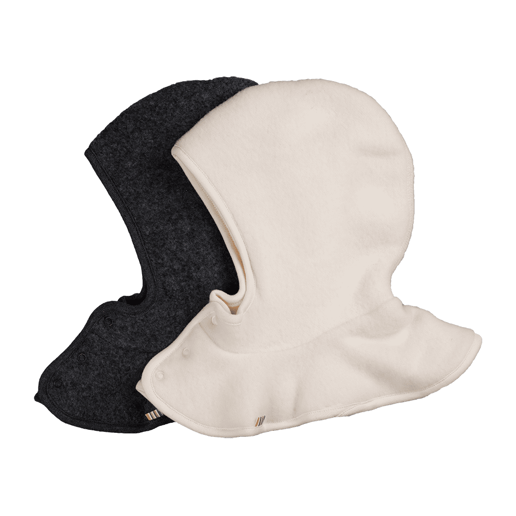 Schalmütze aus Merinowollfleece