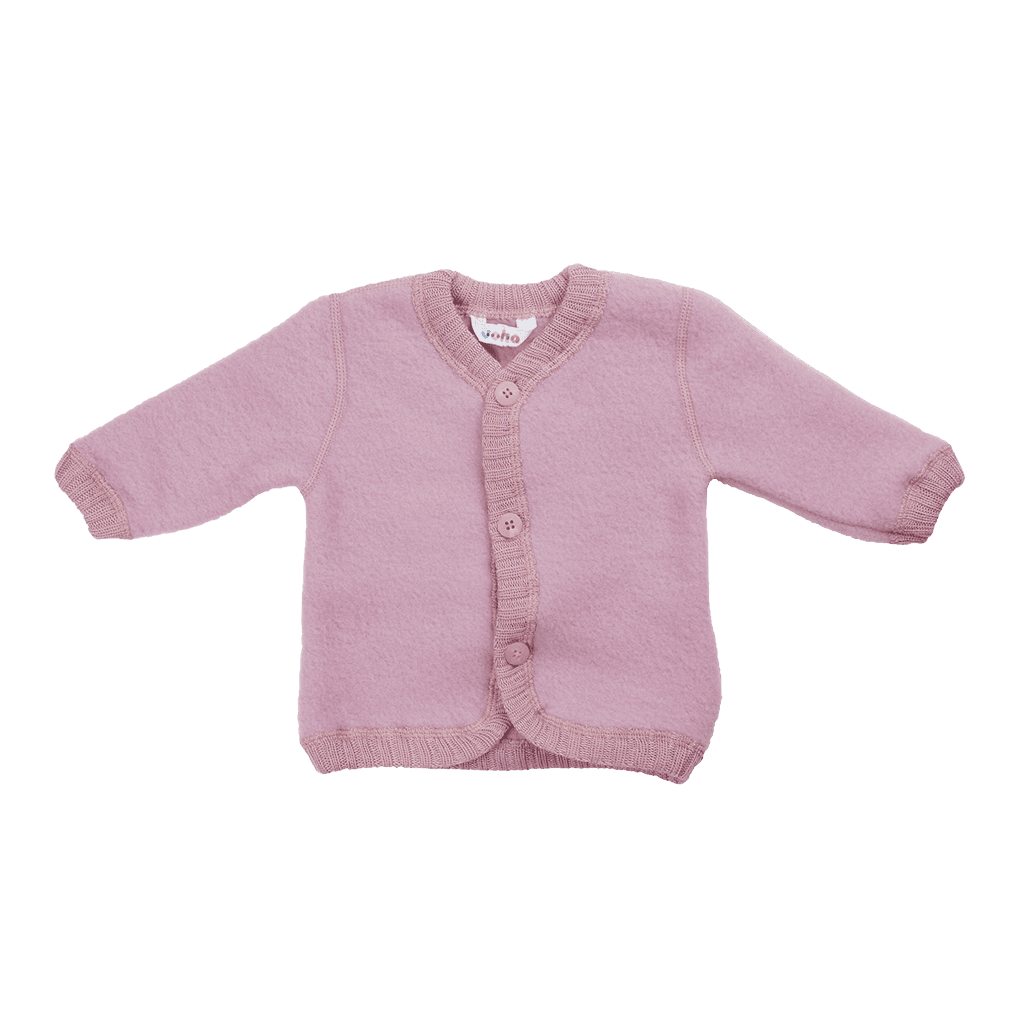 Cardigan aus Merinowollfleece