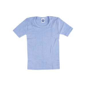 T-Shirt aus Wolle/Seide