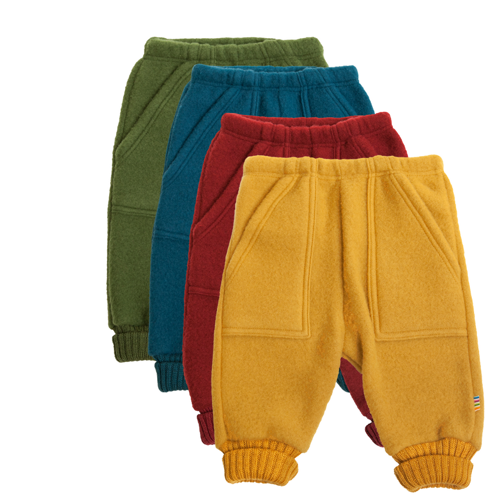 Hose aus Merinowollfleece Grössen 70, 80