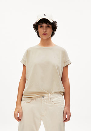 T-Shirt Idaara aus Bio-Baumwolle undyed
