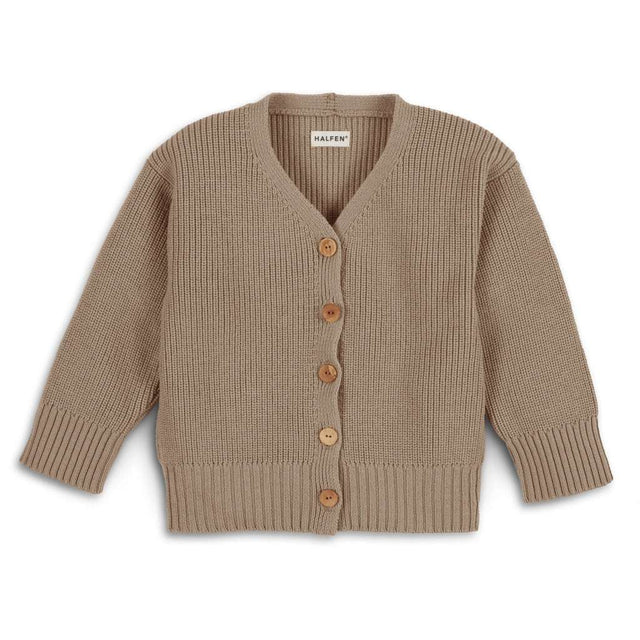 Grobstrick Cardigan aus Merinowolle