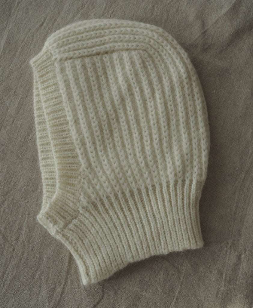 Schalmütze aus Alpaka Wolle