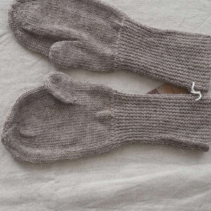 Handschuhe aus Alpaka Wolle