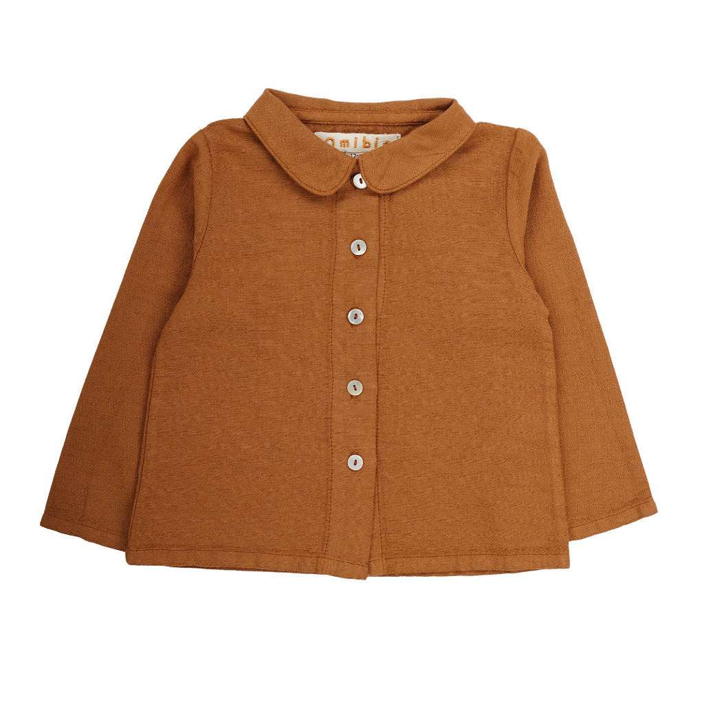 Hemd Maurice aus Baumwolle rust