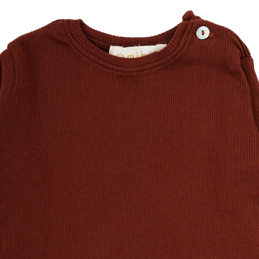 Shirt Rico aus Baumwolle auburn