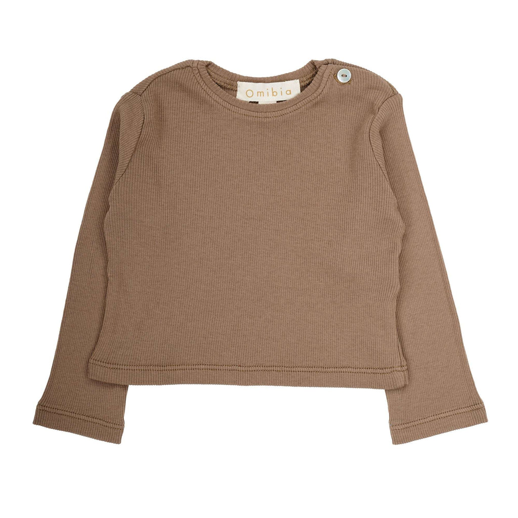 Shirt Rico aus Baumwolle hazel