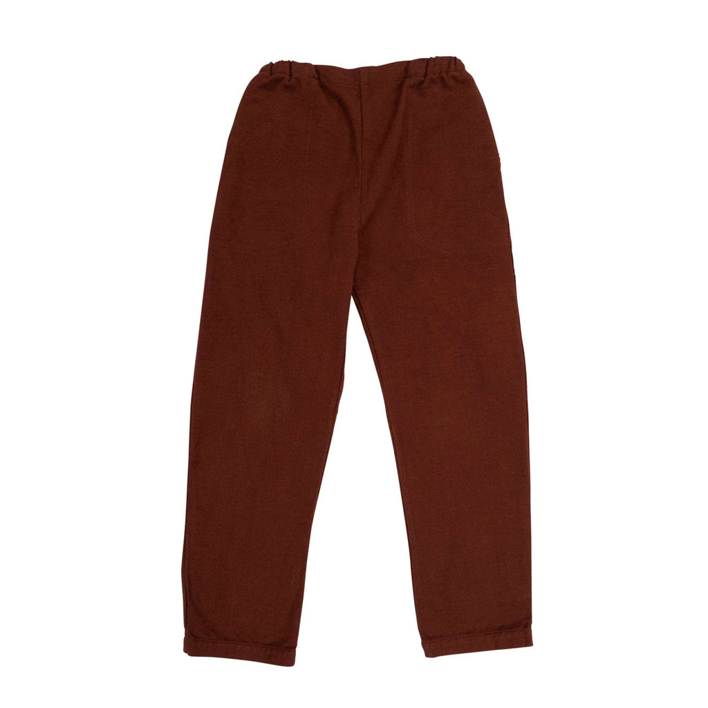 Hose Truman aus Baumwolle auburn