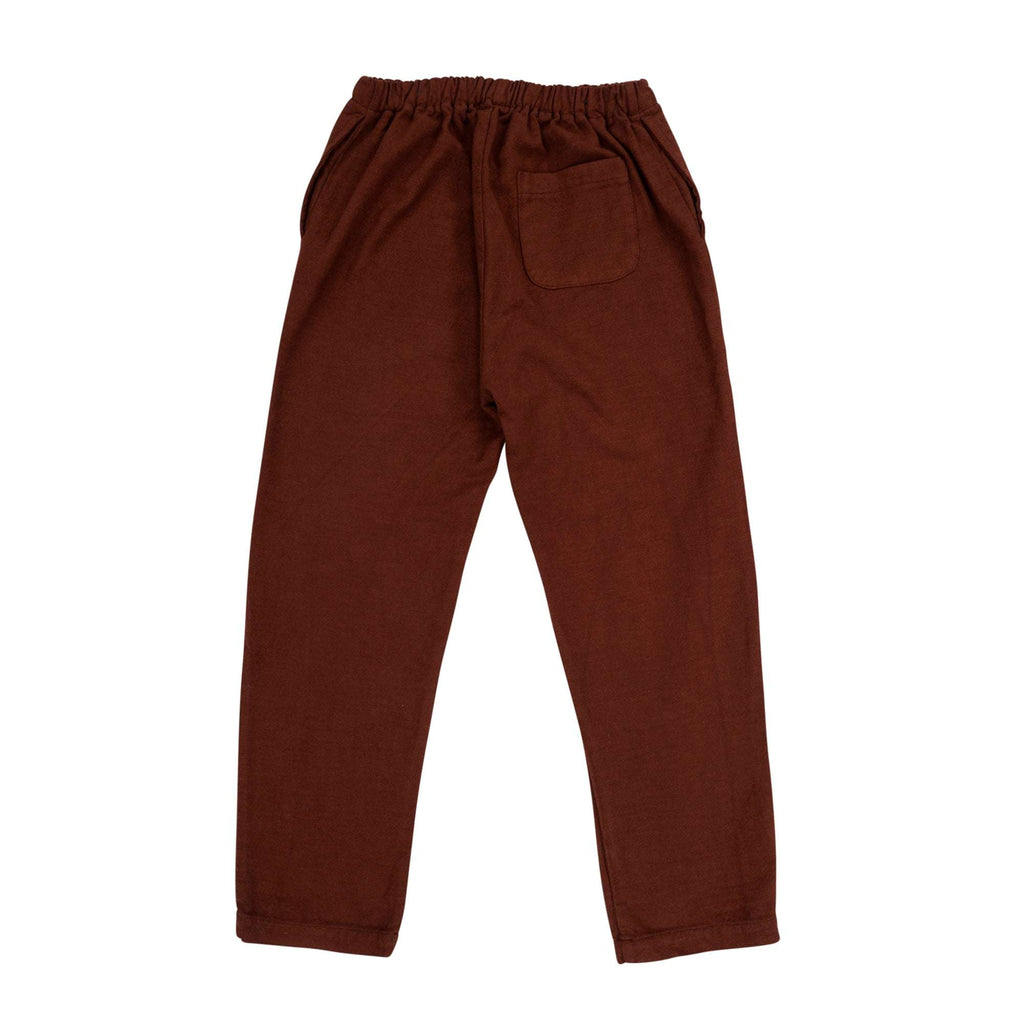 Hose Truman aus Baumwolle auburn