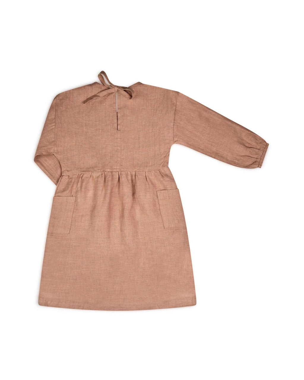 Natural Dress misty rose aus Leinen