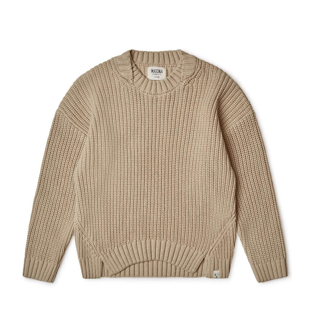 Sweater Sia aus Bio-Baumwolle dune