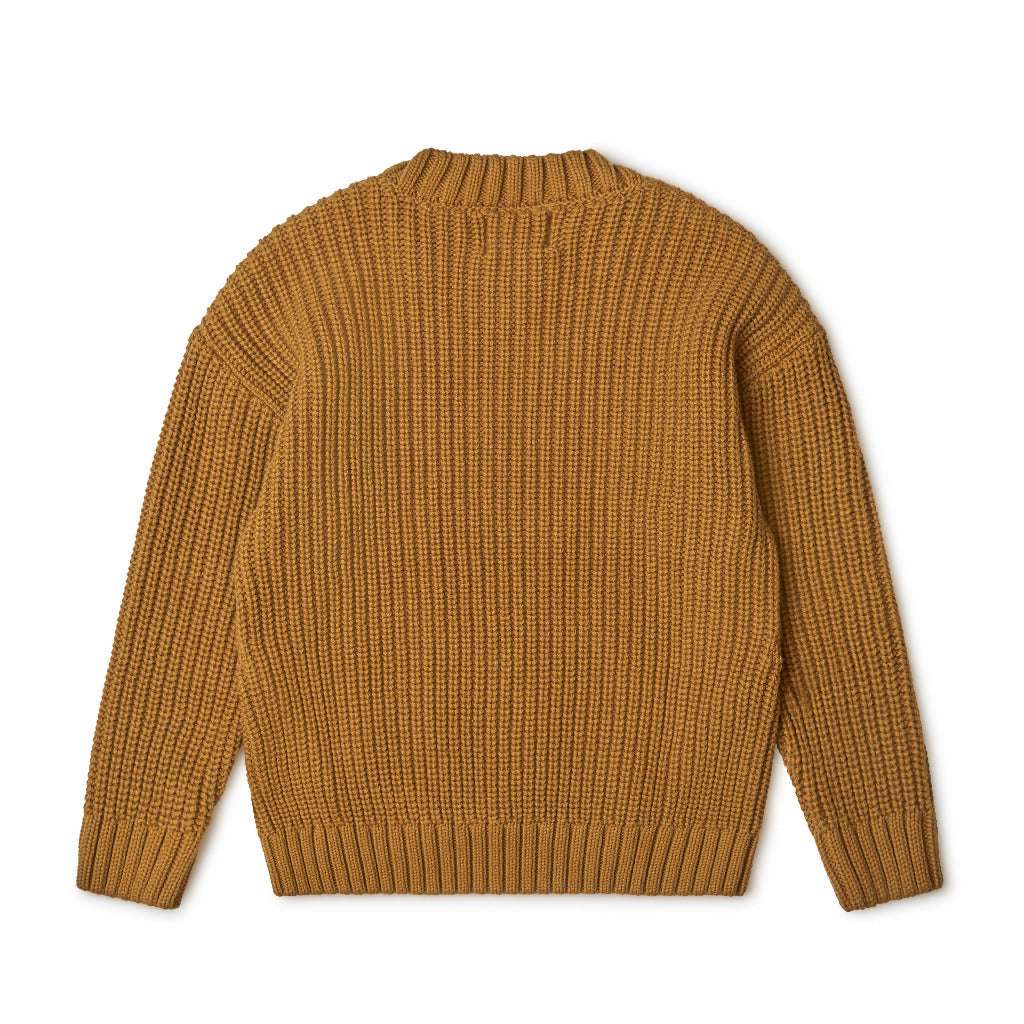 Sweater Sia aus Bio-Baumwolle mustard