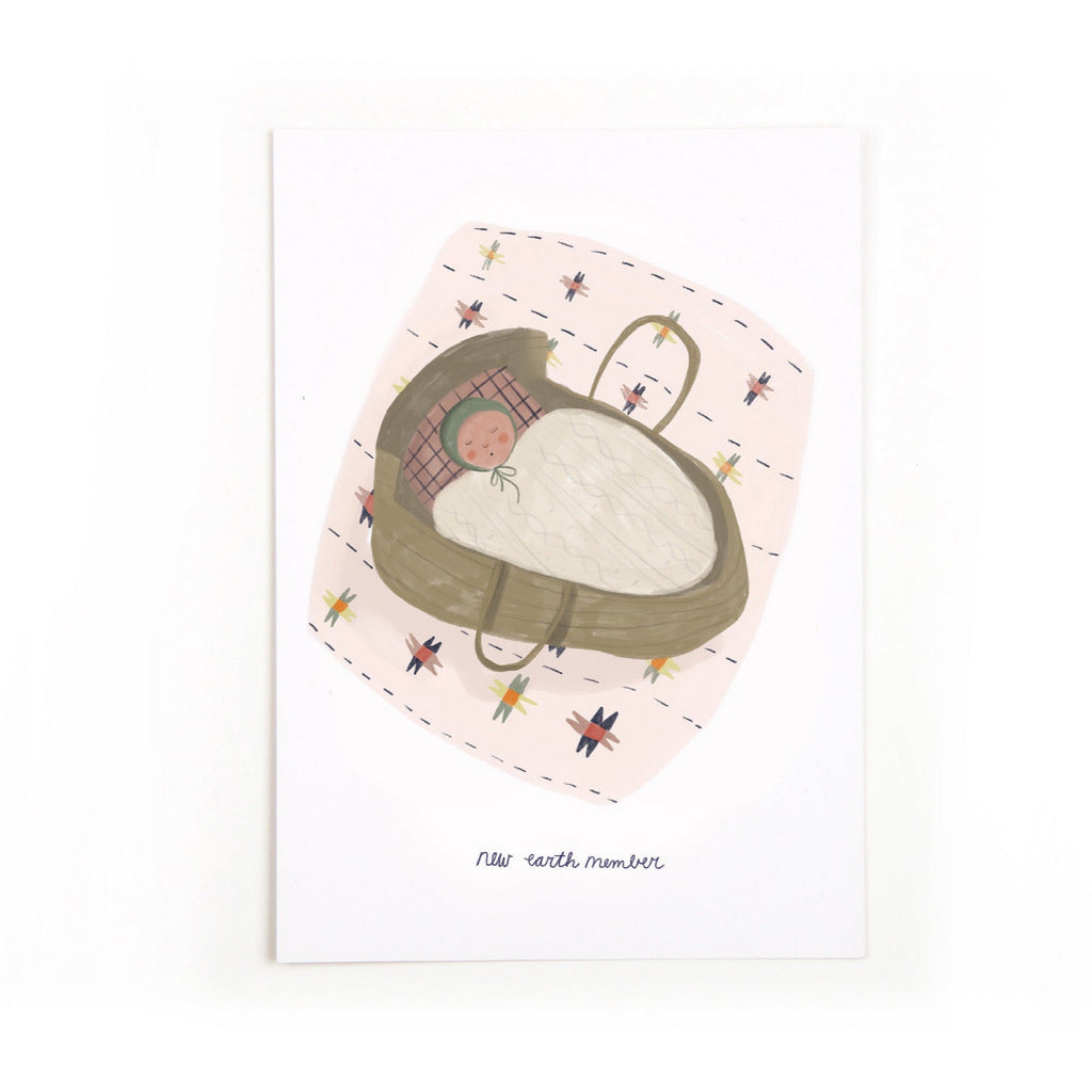 Postkarte New Earth Member
