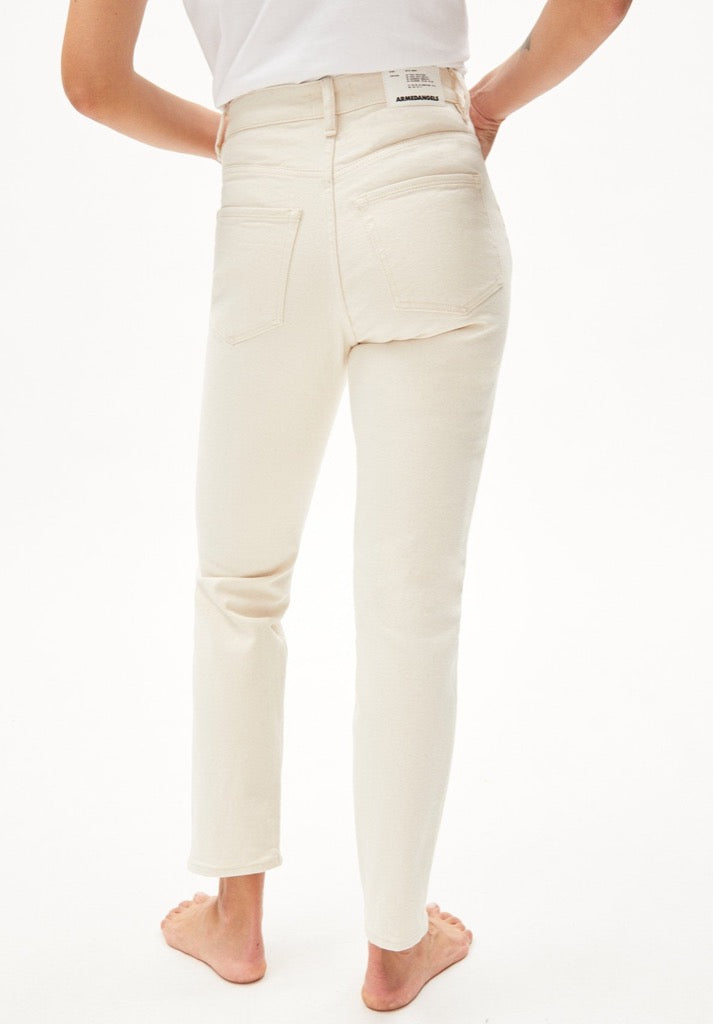 Slim Fit Denim LEJAANI UNDYED aus Bio-Baumwolle