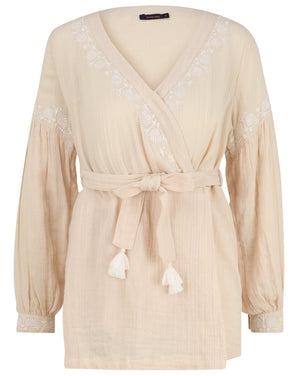 Schwangerschafts- & Stillbluse spring rose für Damen